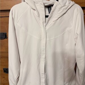 Kirkland Signature Women's Cream Hooded Ski Jacket